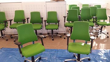 bureaustoelen reinigen