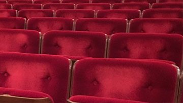 theater stoelen reinigen