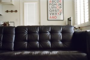 leder bankstel reinigen